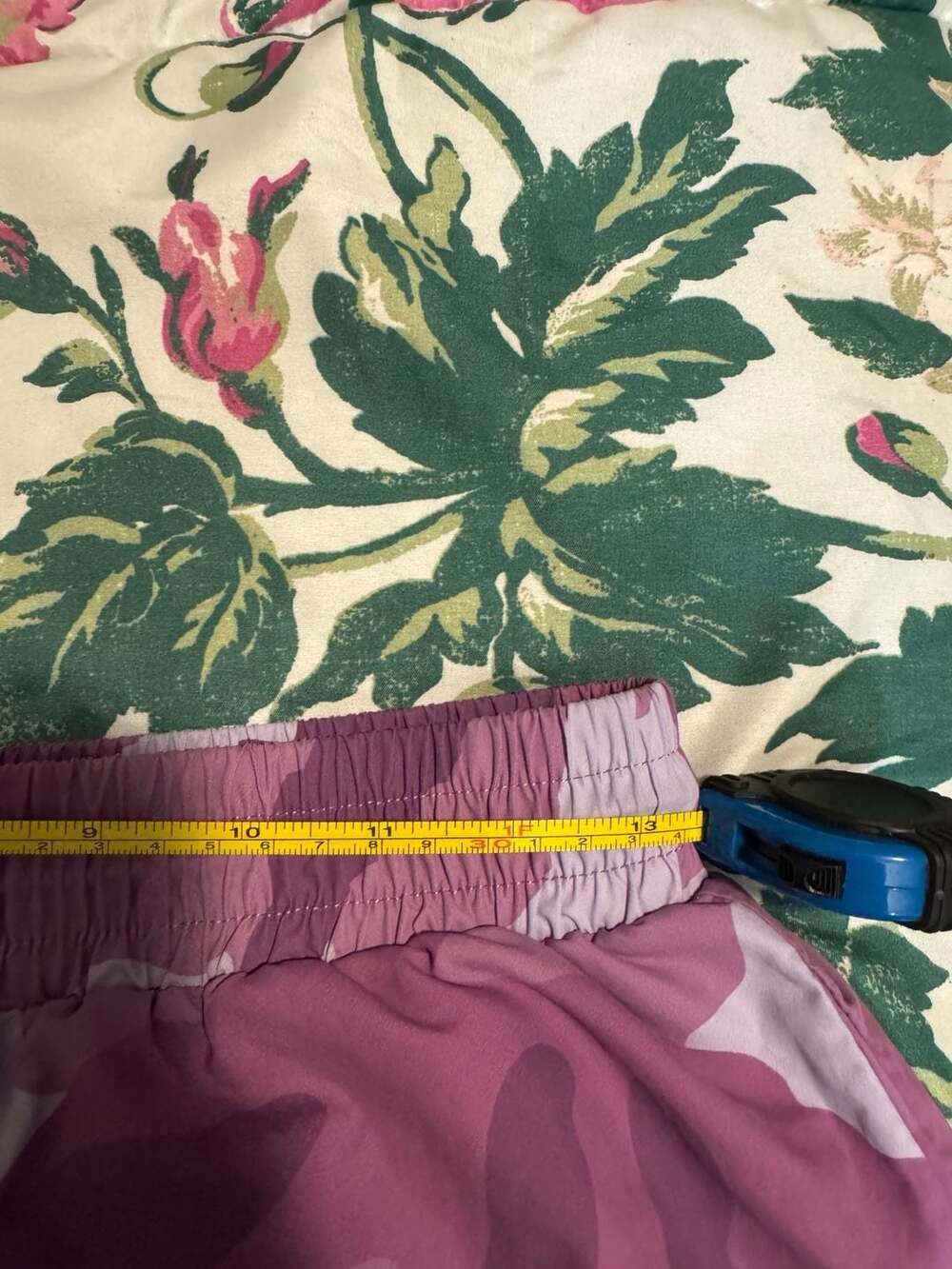 Forever 21 Purple Camo Drawstring Waist Jogger Pants - Picture 4 of 6